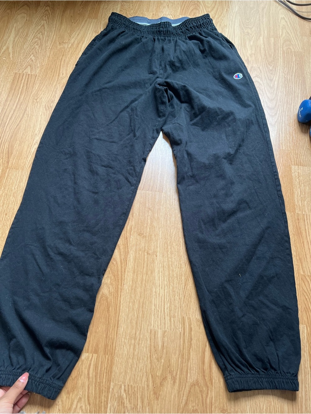 Champion Black Fleece Sweatpants